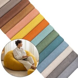 Fine Faux Leather Suede Fabric