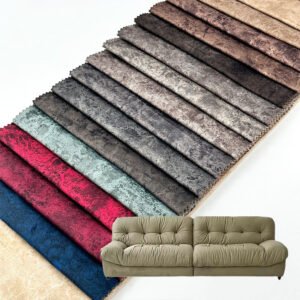 Velvet Fabric Printed Upholstery Fabric