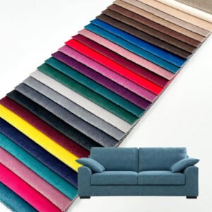 Plain Velour Polyester 250gsm Plush Velvet Fabric