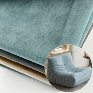 Premium Recycled Woven Microfiber Suede Fabric