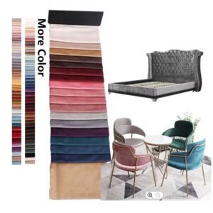 Dutch Velour Velvet Upholstery Fabric