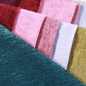 Velvet Jacquard Fabric for Home Textile
