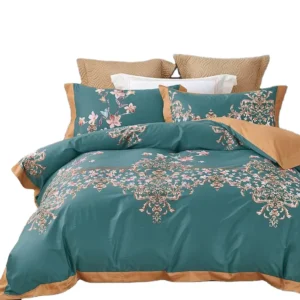 Printed Bed Sheet Set with Elastic Fitted Sheet 24BS-022