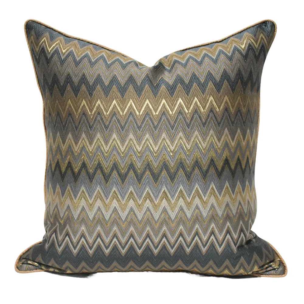 Striped Knitted Cushions Fabric 24CU-032