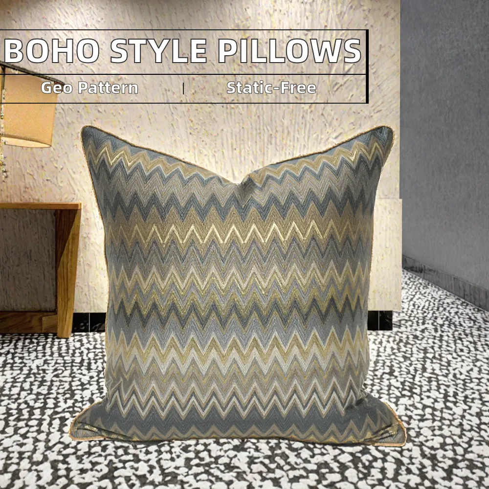 Striped Knitted Cushions Fabric 24CU-032 - Image 3