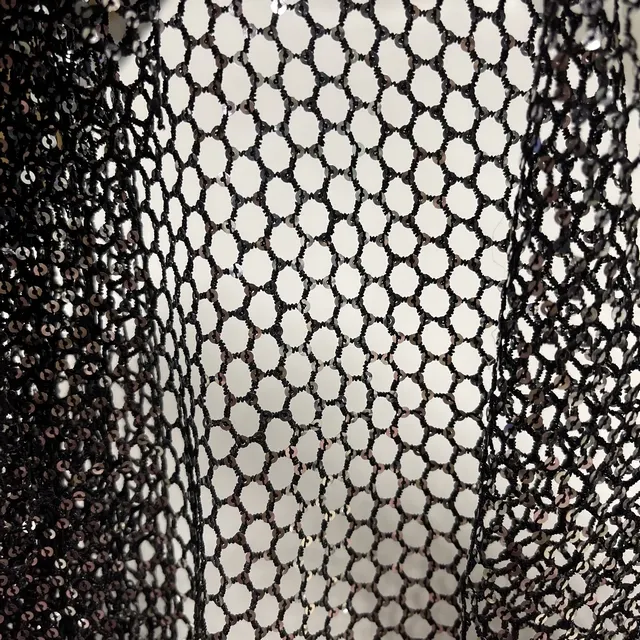 Mesh Embroidery Sparkle Sequins - Image 2