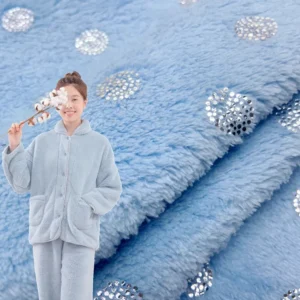 Super Soft Foil Printed Polyester Knit