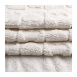 Two-Side Warm Soft Jacquard Flannel